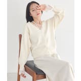 リブニットタンクトップ | earth music&ecology | 詳細画像9