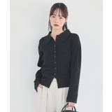 襟付きニットアンサンブル | earth music&ecology  | 詳細画像11 
