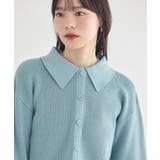 襟付きニットアンサンブル | earth music&ecology  | 詳細画像19 