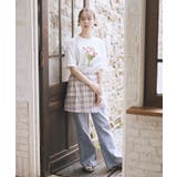 切り替えフレアデニムパンツ | earth music&ecology  | 詳細画像26 