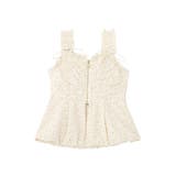 フラワーペプラムビスチェ | earth music&ecology  | 詳細画像34 