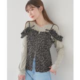 フラワーペプラムビスチェ | earth music&ecology  | 詳細画像13 