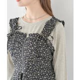 フラワーペプラムビスチェ | earth music&ecology  | 詳細画像20 