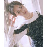 フラワーペプラムビスチェ | earth music&ecology  | 詳細画像4 