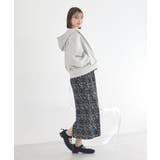 フラワーバッククロスキャミワンピース | earth music&ecology  | 詳細画像4 