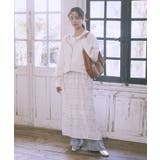 フラワーバッククロスキャミワンピース | earth music&ecology  | 詳細画像8 