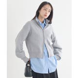 ダブルジップカーディガン | earth music&ecology  | 詳細画像15 