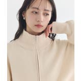 ダブルジップカーディガン | earth music&ecology  | 詳細画像19 