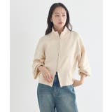 ダブルジップカーディガン | earth music&ecology  | 詳細画像7 