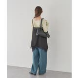 ランジェリーライクレースキャミ | earth music&ecology  | 詳細画像18 