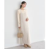 エクリュ | SET2点チュール＆キャミワンピース | earth music&ecology 