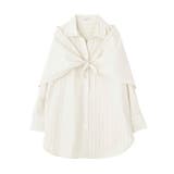 スカーフ付きスキッパーシャツ | earth music&ecology  | 詳細画像15 