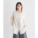 スカーフ付きスキッパーシャツ | earth music&ecology  | 詳細画像8 