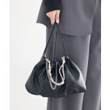 ブラック | マルチWAY巾着バッグ | earth music&ecology 