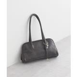 グレー | チャーム付きオブロングボストン | earth music&ecology 