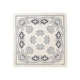 ボタニカル柄スカーフ(70×70) | earth music&ecology  | 詳細画像14 