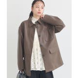 ブラウン | CPOシャツジャケット | earth music&ecology 