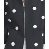 ダブルジップドットカーディガン | earth music&ecology  | 詳細画像13 