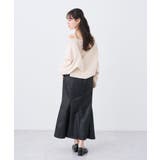 SET2点クロスニット＋キャミソール | earth music&ecology  | 詳細画像17 