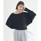 SET2点クロスニット＋キャミソール | earth music&ecology  | 詳細画像23 