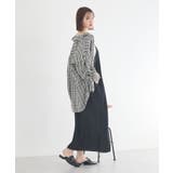 ダブルジップデニムキャミワンピース | earth music&ecology  | 詳細画像8 