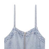 ダブルジップデニムキャミワンピース | earth music&ecology  | 詳細画像21 