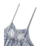 ダブルジップデニムキャミワンピース | earth music&ecology  | 詳細画像26 