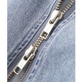 ダブルジップデニムキャミワンピース | earth music&ecology  | 詳細画像28 