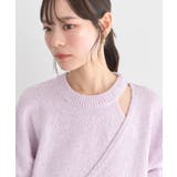 サイドリボンカシュクールニット | earth music&ecology  | 詳細画像15 