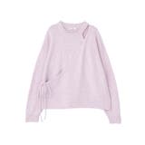 サイドリボンカシュクールニット | earth music&ecology  | 詳細画像26 