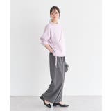 サイドリボンカシュクールニット | earth music&ecology  | 詳細画像8 