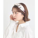 スカーフ柄カチューシャ | earth music&ecology  | 詳細画像2 