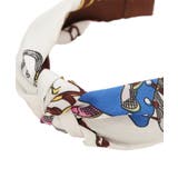 スカーフ柄カチューシャ | earth music&ecology  | 詳細画像6 