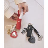 リップケース付きマルチハートチャーム | earth music&ecology  | 詳細画像1 