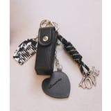 ブラック | リップケース付きマルチハートチャーム | earth music&ecology 