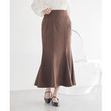 フェイクレザーマーメイドスカート | earth music&ecology  | 詳細画像1 