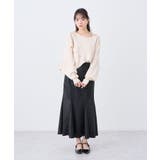 フェイクレザーマーメイドスカート | earth music&ecology  | 詳細画像10 