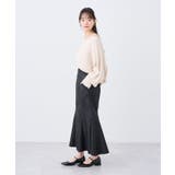 フェイクレザーマーメイドスカート | earth music&ecology  | 詳細画像12 