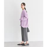 ジップスリットIラインスカート | earth music&ecology  | 詳細画像10 