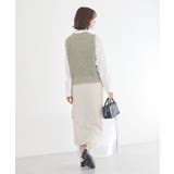 ジップスリットIラインスカート | earth music&ecology  | 詳細画像15 