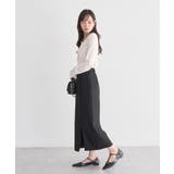 ジップスリットIラインスカート | earth music&ecology  | 詳細画像6 