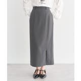 ジップスリットIラインスカート | earth music&ecology  | 詳細画像8 