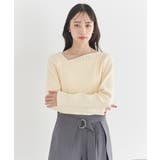 アシメネックリブプルオーバー | earth music&ecology | 詳細画像2