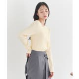 アシメネックリブプルオーバー | earth music&ecology | 詳細画像4