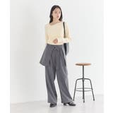 アシメネックリブプルオーバー | earth music&ecology | 詳細画像6