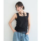 総レースホルターネックキャミソール | earth music&ecology  | 詳細画像14 