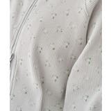 ダブルジップワッフルカーディガン | earth music&ecology  | 詳細画像16 