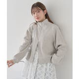 ダブルジップワッフルカーディガン | earth music&ecology  | 詳細画像2 