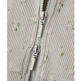 ダブルジップワッフルカーディガン | earth music&ecology  | 詳細画像22 