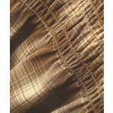 チェックシャーリングブラウス | earth music&ecology  | 詳細画像36 